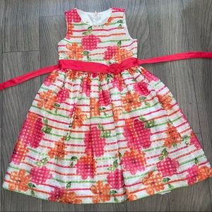 American Princess dress with toll underskirt